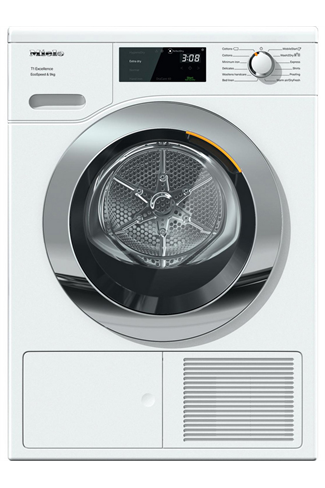 Miele TEH785 WP Lotus White 9kg Heat Pump Tumble Dryer